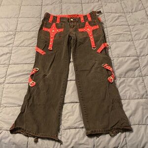 Vintage Tripp NYC juniors Red and Black junior pants